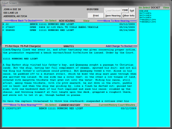 Criminal Docket